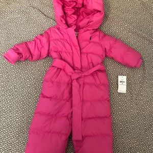 Ralph Lauren Snowsuit NWT 9m